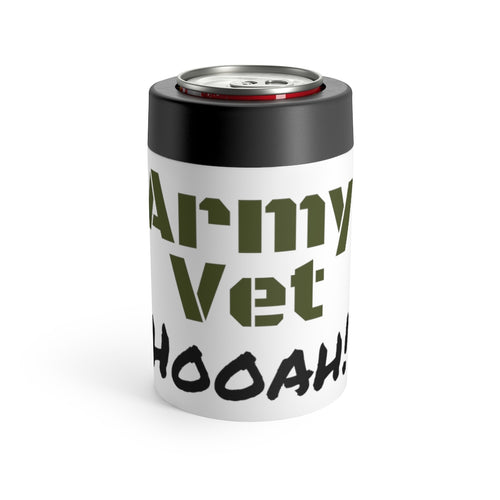 Army Vet - 12oz Hooah! Can Holder