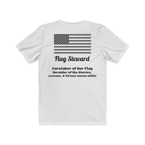 Flag Steward Tee v3 - Unisex Jersey Short Sleeve Tee