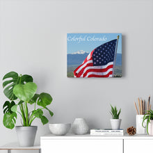 Load image into Gallery viewer, &#39;Star-Spangled Inspirations&#39; Canvas Photo Wrap [ Colorful Colorado]