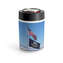 Load image into Gallery viewer, 12oz Anchors Aweigh! Can Holder for Navy Dad