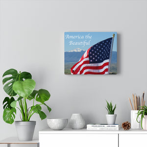 'Star-Spangled Inspirations' Canvas Photo Wrap [America the Beautiful]