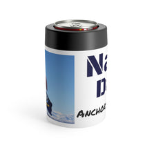 Load image into Gallery viewer, 12oz Anchors Aweigh! Can Holder for Navy Dad